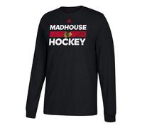 Maglietta A Maniche Lunghe Chicago Blackhawks Madhouse Hockey