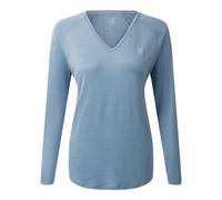 Maglietta a maniche lunghe col V donna Dare 2B Discern Bleu 40
