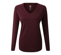 Maglietta a maniche lunghe col V donna Dare 2B Discern Violet 40