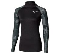 Maglietta a maniche lunghe con collo alto donna Mizuno VIRT G5 Noir M
