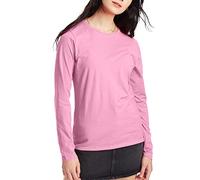 Maglietta a maniche lunghe da donna, rosa Swish, Large