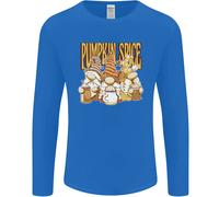 Maglietta A Maniche Lunghe Di Halloween Uomo Con Gnomi Al Profumo Di Zucca