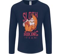 Maglietta A Maniche Lunghe Divertente Del Team Di Trekking Sloth Uomo