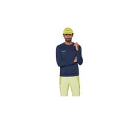 Maglietta a maniche lunghe mammut ducan fl blu da uomo
