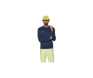 Maglietta a maniche lunghe mammut ducan fl blu da uomo