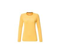 Maglietta a maniche lunghe millet giallo intenso da donna