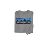 Patagonia P-6 Logo Responsibili-Tee® - maglia a maniche lunghe - uomo XL Grey man Fair Trade Certified,Bluesign