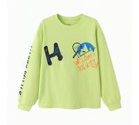 Maglietta a maniche lunghe per bambini a tema , con stampa "Cura delle Creature Magiche", in tessuto morbido e alla moda 7Y,8Y,10Y,5Y,14Y,12Y,13Y,16Y,15YLettereMiscele di cotone