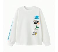 Maglietta a maniche lunghe per bambini a tema , con stampa "Cura delle Creature Magiche", in tessuto morbido e alla moda 7Y,8Y,10Y,5Y,14Y,12Y,13Y,16Y,15YGrafico,LettereMiscele di cotone