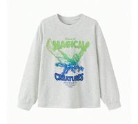 Maglietta a maniche lunghe per bambini a tema Harry Potter, con stampa "Cura delle Creature Magiche", in tessuto morbido e alla moda 7Y,8Y,10Y,5Y,14Y,12Y,13Y,16Y,15YPianteMiscele di cotone