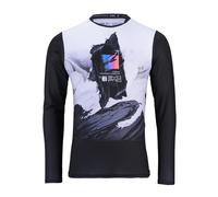 Maglietta a maniche lunghe per bambini Kenny Evo-Pro Blanc