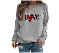 Maglietta a maniche lunghe, stampata, grigio., 3XL