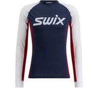 Maglietta a maniche lunghe SWIX RaceX Classic Long Sleeve MEN (DARK NAVY-BRIGHT WHITE) Uomo S