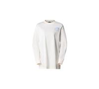 Maglietta a maniche lunghe the north face nature beige donna