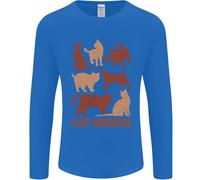 Maglietta A Maniche Lunghe Uomo Cat Breeds