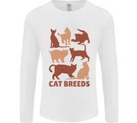 Maglietta A Maniche Lunghe Uomo Cat Breeds