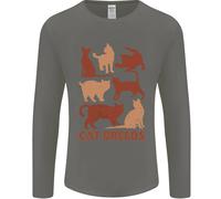 Maglietta A Maniche Lunghe Uomo Cat Breeds