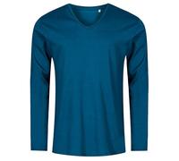 Maglietta A Maniche Lunghe Uomo Con Scollatura A V In Cotone XS - 3XL Promodoro