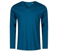 Maglietta A Maniche Lunghe Uomo Con Scollatura A V In Cotone XS - 3XL Promodoro