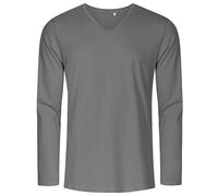 Maglietta A Maniche Lunghe Uomo Con Scollatura A V In Cotone XS - 3XL Promodoro