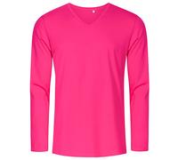 Maglietta A Maniche Lunghe Uomo Con Scollatura A V In Cotone XS - 3XL Promodoro