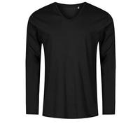 Maglietta A Maniche Lunghe Uomo Con Scollatura A V In Cotone XS - 3XL Promodoro