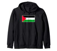 Maglietta a strisce di Gaza Tee Bandiera souvenir Regalo Felpa con Cappuccio