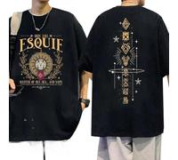 Maglietta A Tema Unisex Clair Obscur: Expedition 33 | con Stampa, Maniche Corte (Nero,XS)