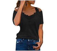 Maglietta a tunica estiva da donna, a maniche corte, alla moda, con scollo a V, con stampa floreale a farfalla, con lacci, slim fit, taglie S-5XL