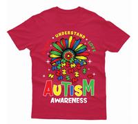 Maglietta Accept Understand Love Autism Awareness Day Promoting Love...