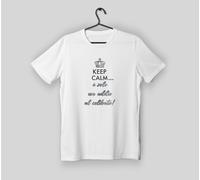 Maglietta Addio al Celibato Uomo- TS36/N -T-shirt divertente "Keep Calm"