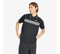 Polo Chest Stripes Slim Black S