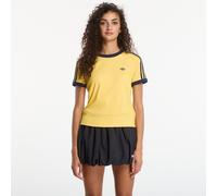 adidas Originals - Heather 3s Cali - T-shirt color vaniglia/oro acceso-Giallo S