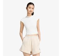adidas performance - adidas kit - T-shirt bianco sporco a coste con logo piccolo S