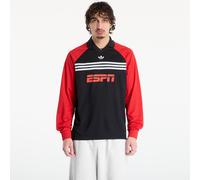Adidas SPONSORED ARCHIVE LS TEE men Longsleeves black|red in taglia:S