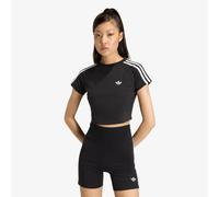 adidas Originals - Sst - T-shirt mini nera/nera/bianca-Nero S