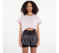 Maglietta adidas Primelift Workout Cropped Boxy 3-Stripes Tank Ice Purple XS