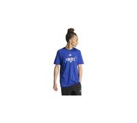 Maglietta adidas team france blu uomo