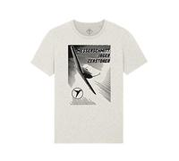Maglietta Aeronautica Messerschmitt BF 109 Aereo da Caccia Luftwaffe WK2 T-Shirt (Dirty White, M)