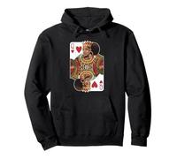 Maglietta African Queen Mappa Melanin Black Pride BLM Felpa con Cappuccio