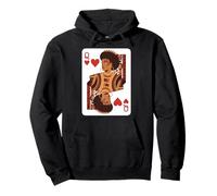 Maglietta African Queen Mappa Melanin Black Pride BLM Felpa con Cappuccio