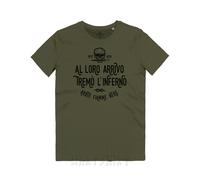 Maglietta Al Loro Arrivo Tremò L'Inferno Reparti D'Assalto Arditi Skull T-Shirt