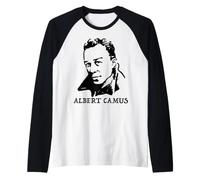 Maglietta Albert Camus Maglia con Maniche Raglan