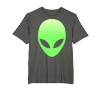 Maglietta Alien Head Cool green space aliens ufo life gift tee Maglietta