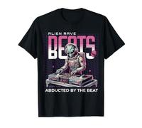 Maglietta Alien Rave rapito dal Beat DJ Tee Maglietta