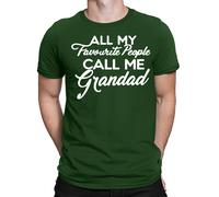 Maglietta All My Favourite People Call Me Grandad Father Day Gift For Dad...
