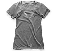 maglietta alpinestars ageless v-neck lady grigio XL