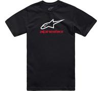 Maglietta Alpinestars Always 2.0 CSF nero-bianco-rosso XL