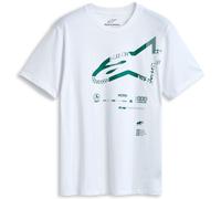 Maglietta Alpinestars Geografica CSF bianca S