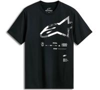 Maglietta Alpinestars Geografica CSF nera XL